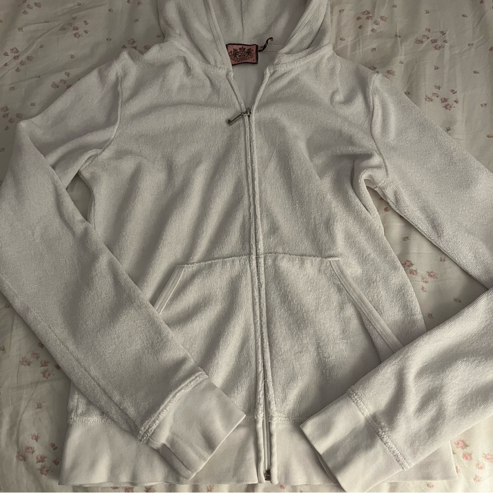 juicy couture rare zip up hoodie